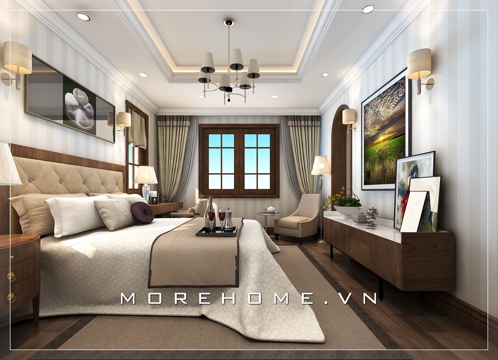 Thiết kế phòng ngủ hiện đại